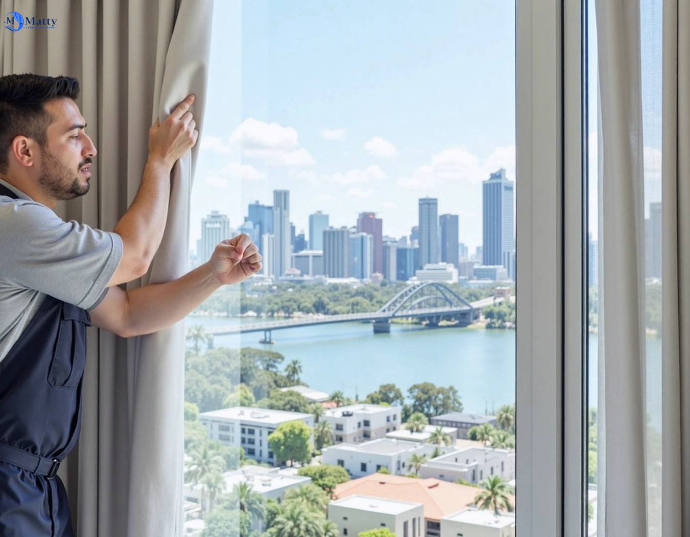 Professional curtain steam cleaning service indented-head-vic QLD by Matty Curtain Cleaning